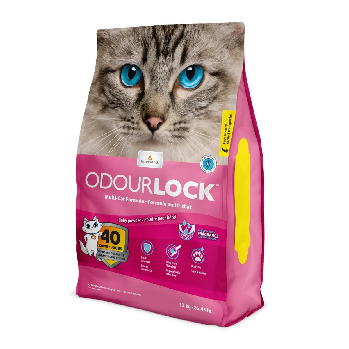 OdourLock Areia Ultra-Aglomerante Baby Powder – 12kg