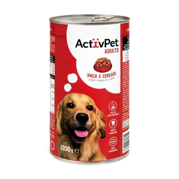 ActivPet Pedaços com Molho Vaca Cereais