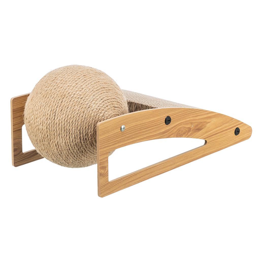 Rampa para Arranhar Cartão + Bola de Juta Trixie
