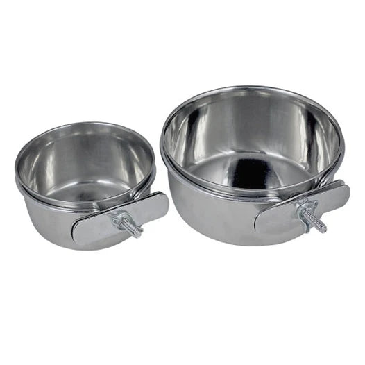 Taça inox com fixação de parafuso