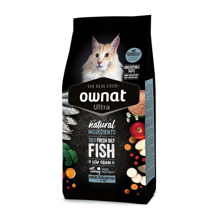 Ownat Ultra Mature Sterilized Fish Cat