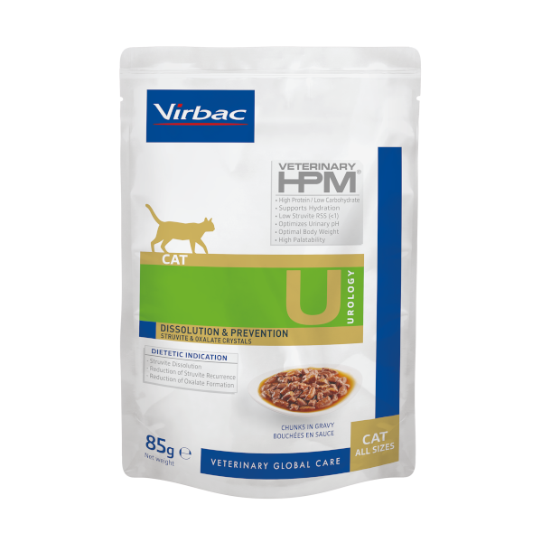 Virbac Alimento Húmido Urology Cat - Dissolution & Prevention 85 g