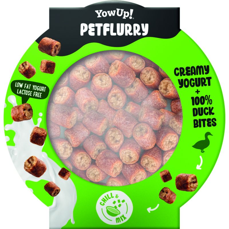 Petflurry Yogurt Cremoso c/ Topping de Pato