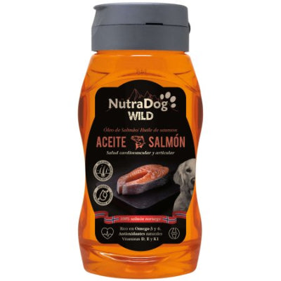 Óleo de Salmão NutraDog 300ml