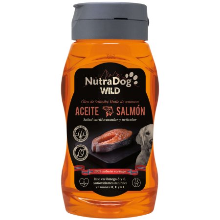 Óleo de Salmão NutraDog 300ml