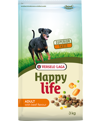 Happy Life Adult with Beef Flavour