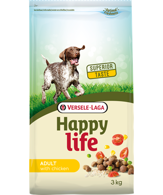 Happy Life Adult with Chicken