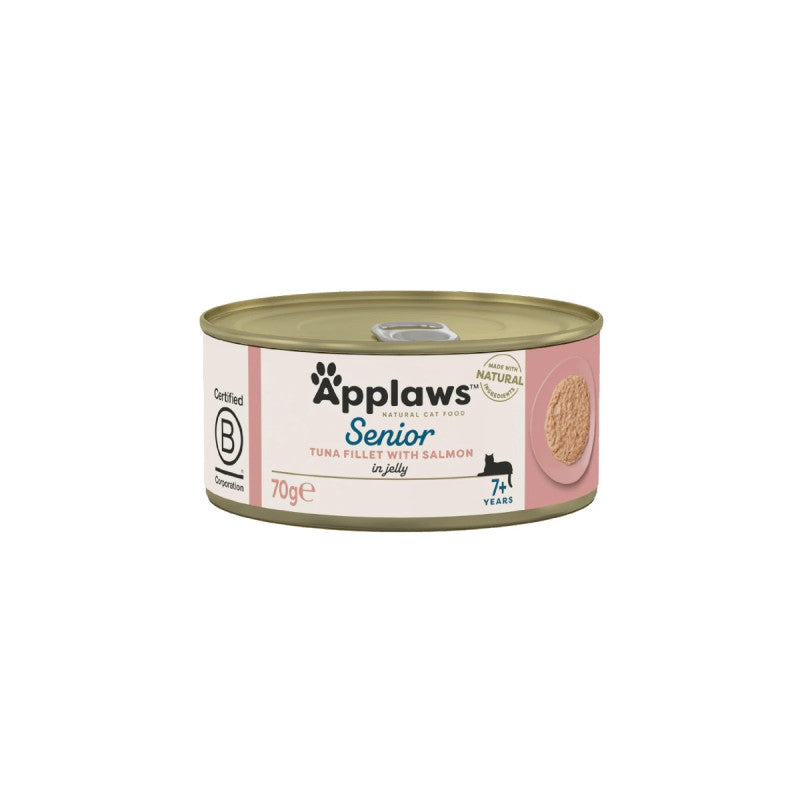 Alimento Húmido Applaws Senior Filetes Atum com Salmão 70g