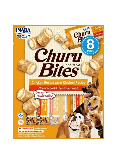 Churu Dog Bites Receita Frango 8x 12 g