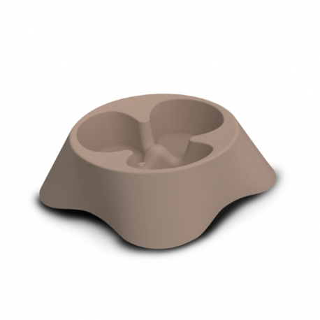 Alimentador de plástico Slow Food de 28 x 7,5 cm