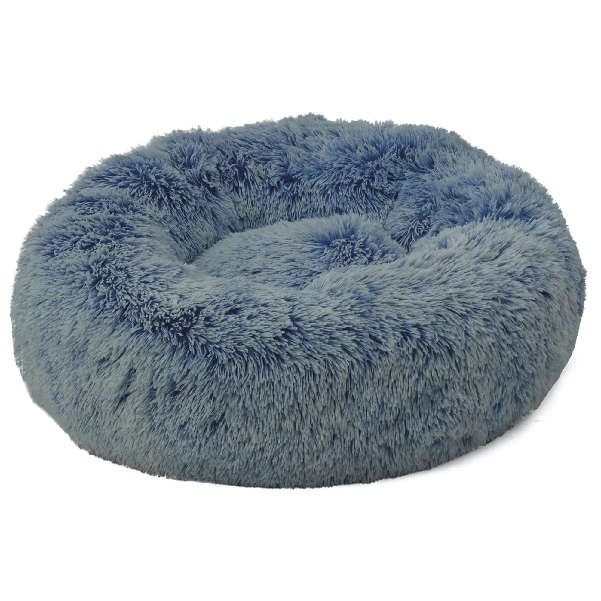 Cama Redonda Fur Azul