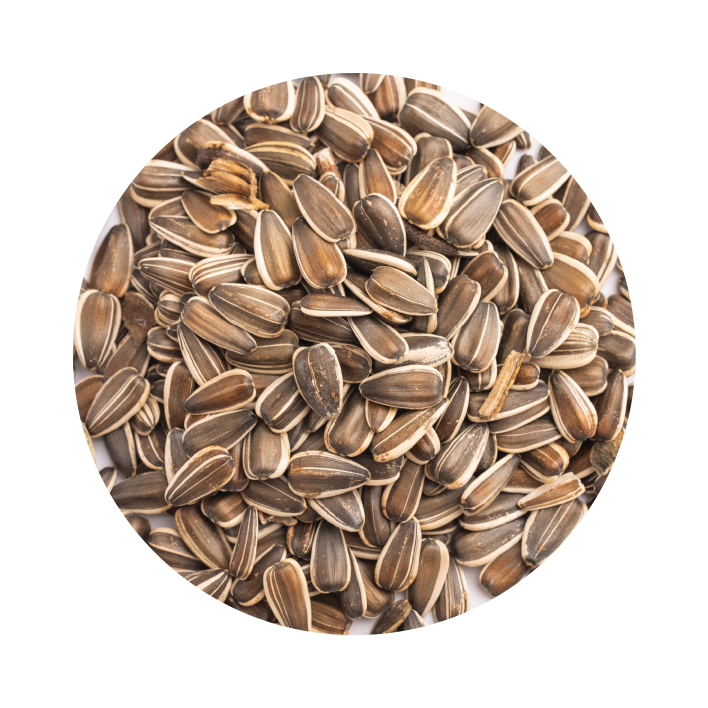 Semillas de girasol rayadas, 2 kg