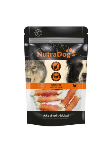 Ossinhos de Frango com Cálcio 100gr NutraDog