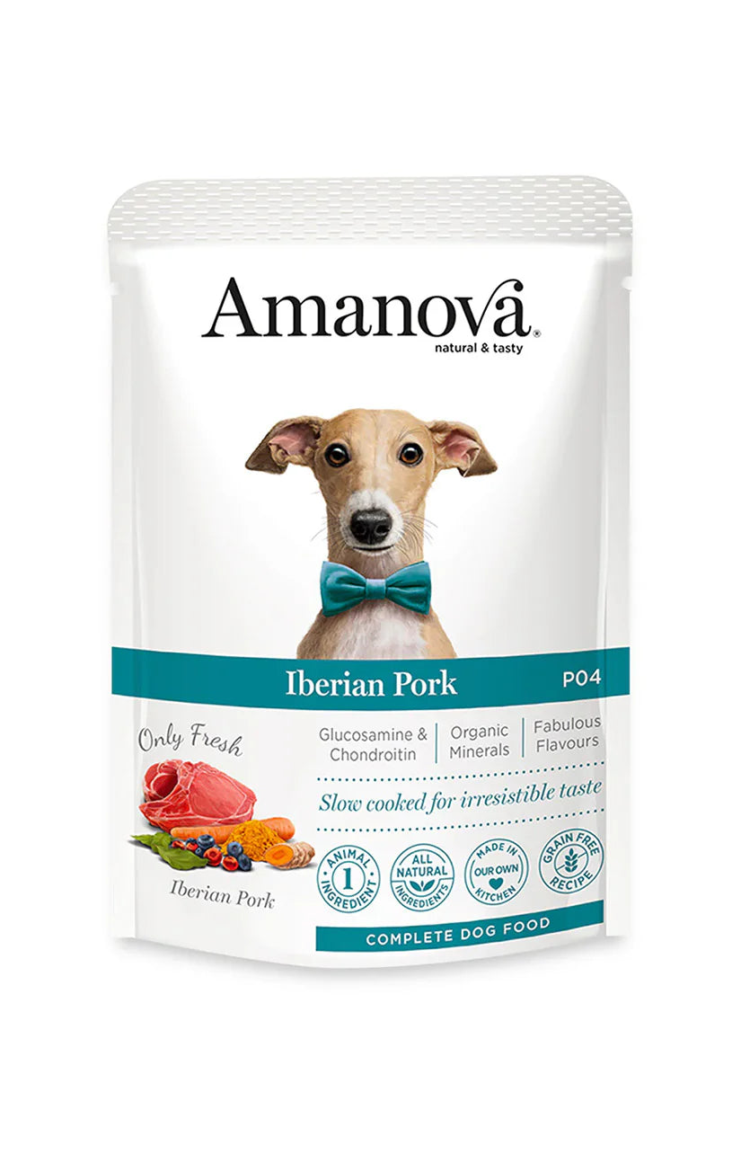 Alimento Húmido Amanova Iberian Pork 100g