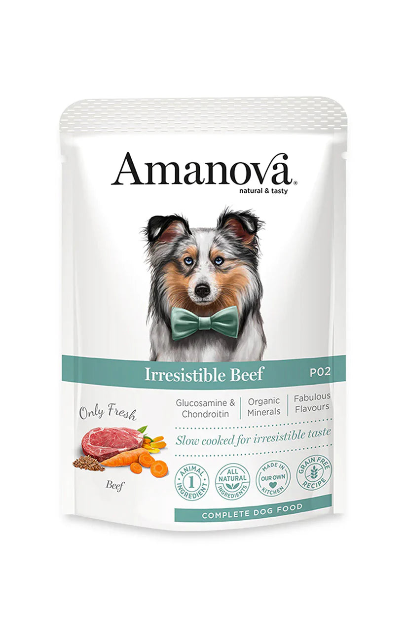 Alimento Húmido Amanova Irresistible Beef