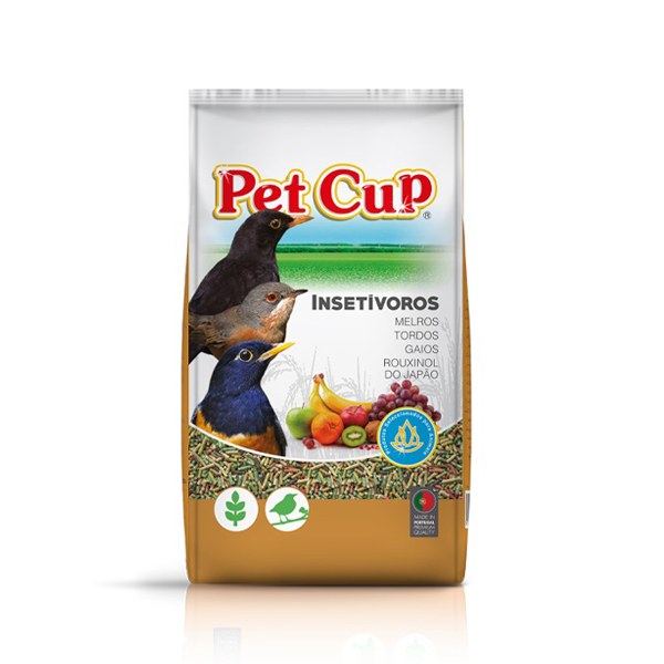 Pet Cup Granulado para Aves Insetivoras 750g