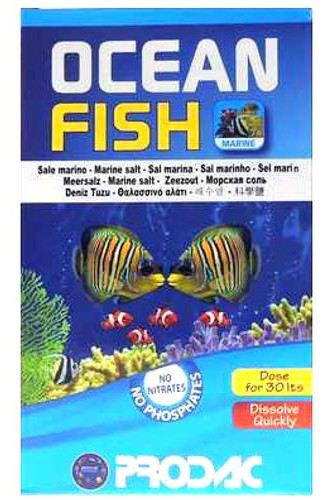Sal marinho Ocean Fish 30kg / 900L Prodac