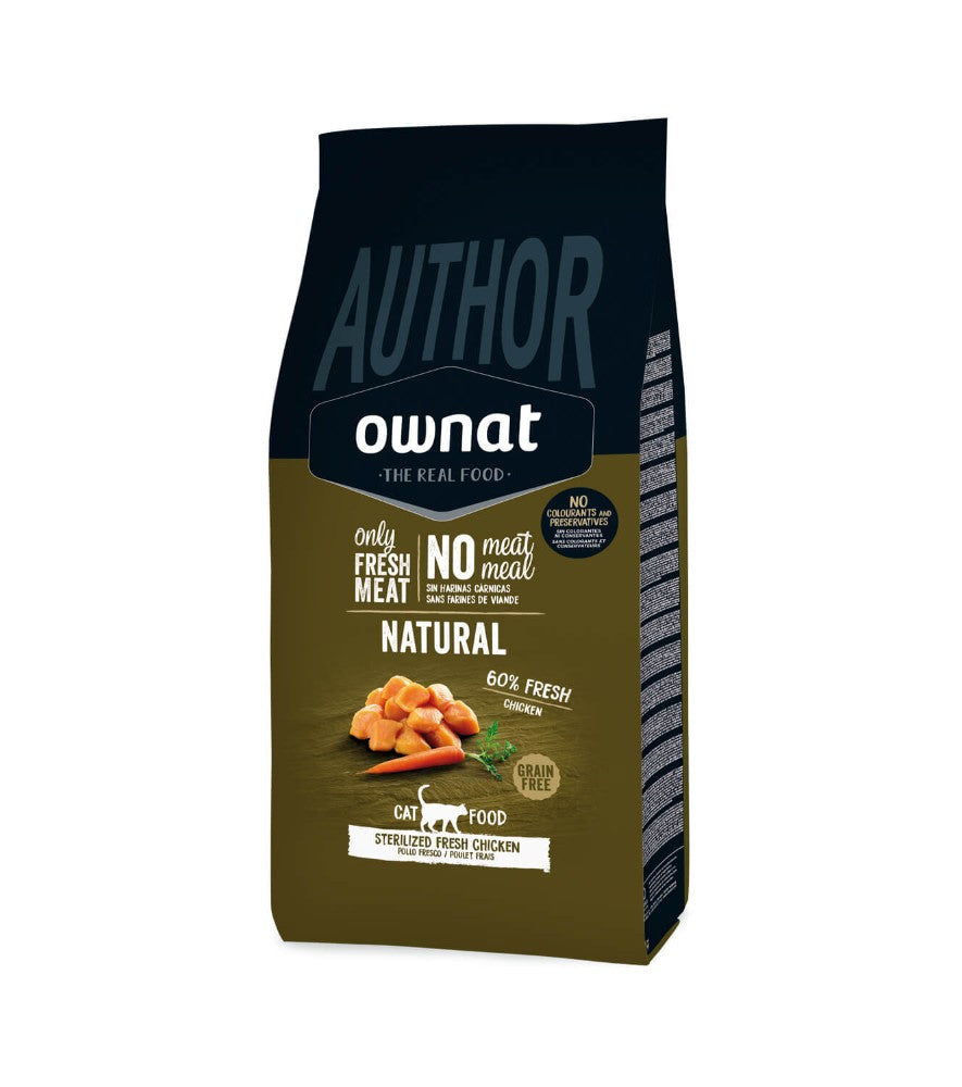 OWNAT AUTHOR GF STERILIZED FRESH CHICKEN (CAT)