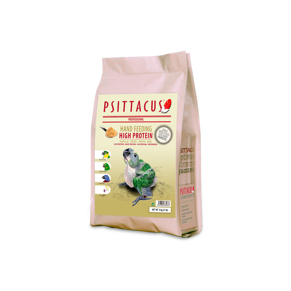 Psittacus Papa Fórmula Alta Proteína 5 Kg