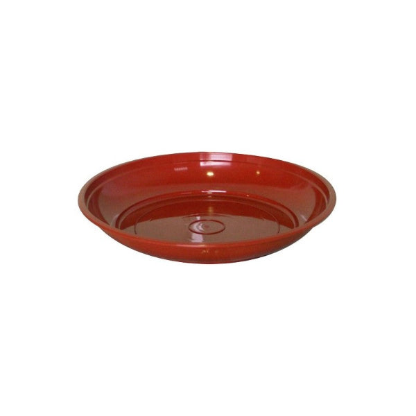 Prato para Vaso Plástico Castanho