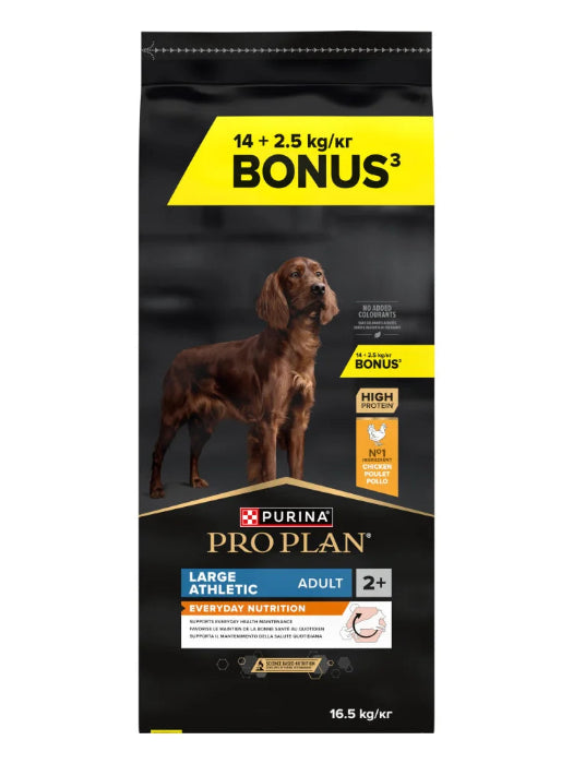 Pro Plan Adult Large Athletic 14Kg + 2.5Kg