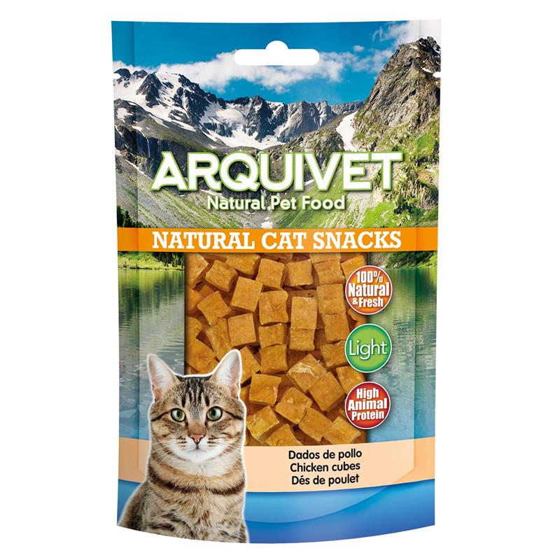 Snack Dados de Frango Arquivet 50 g
